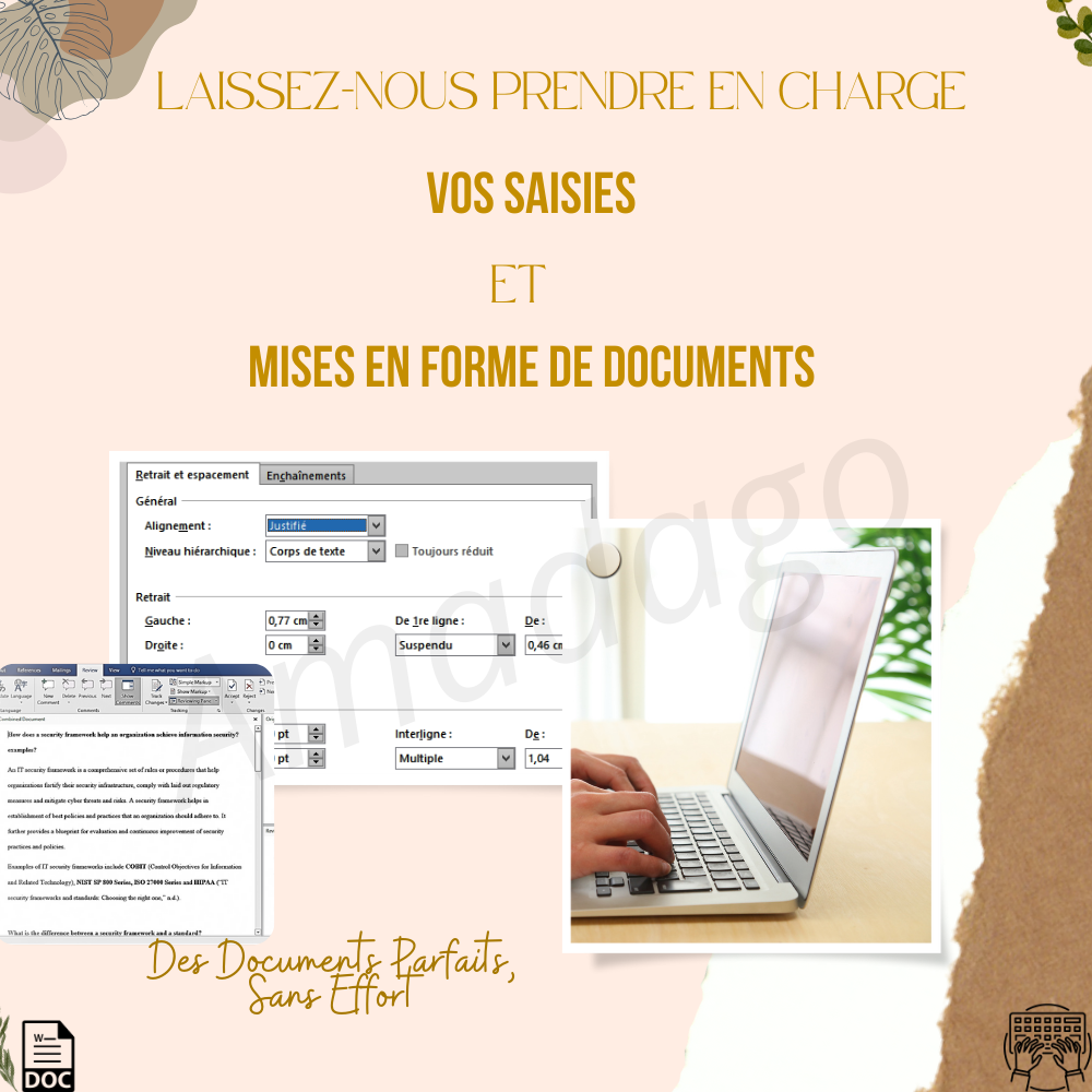 Saisie de documents