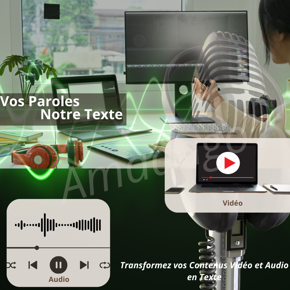 Transcrire vos vidéo et audio